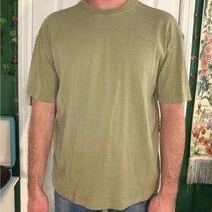 American Eagle Outfitters Sage Green Men's Tee
